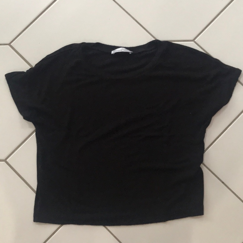 Black Zara Crop Top